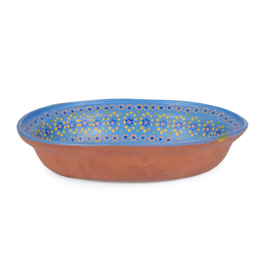 Rarities Capula Pottery Blue Serving Bowl Online