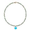 Sjo Jewelry La Concha Necklace - Sea Green Best