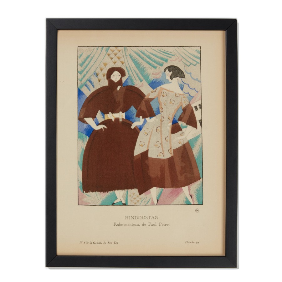 Rarities Paul Poiret Lithograph Hot