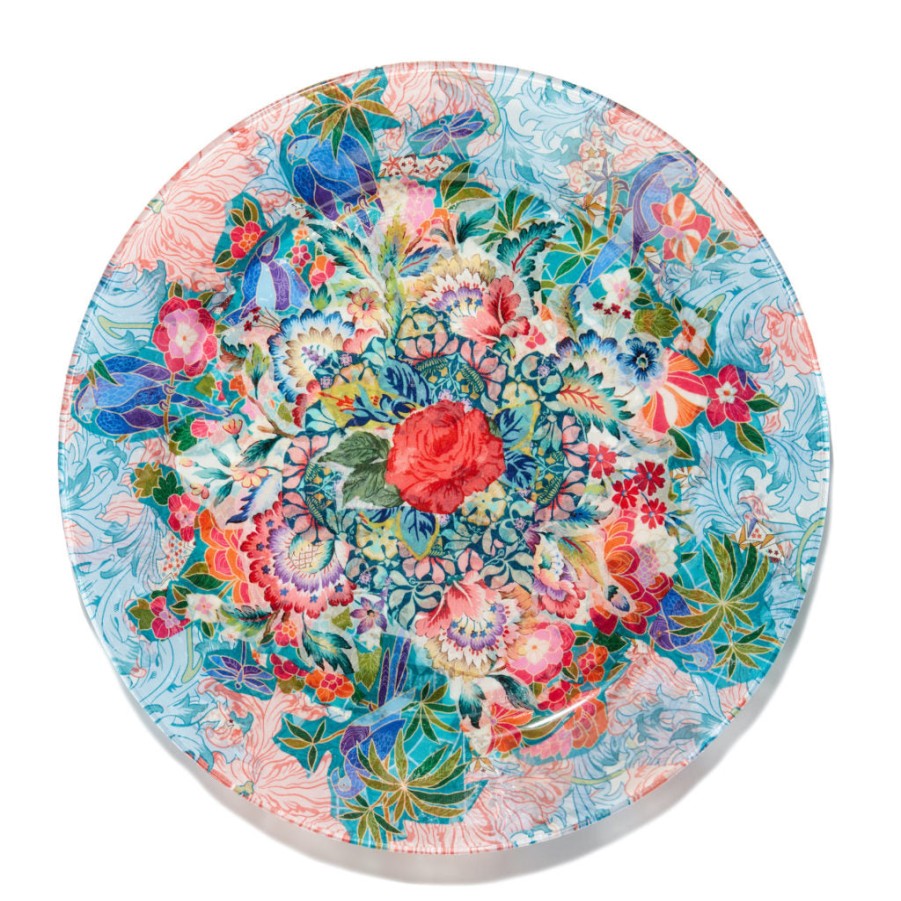 Michelle Kim Enchanted Spirits Decoupage Plate No. 3 New