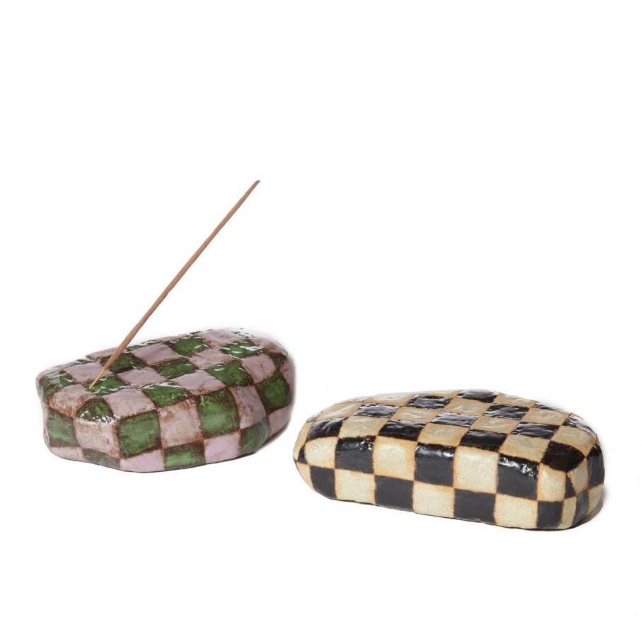 Shane Gabier Checkered Incense Holder Hot