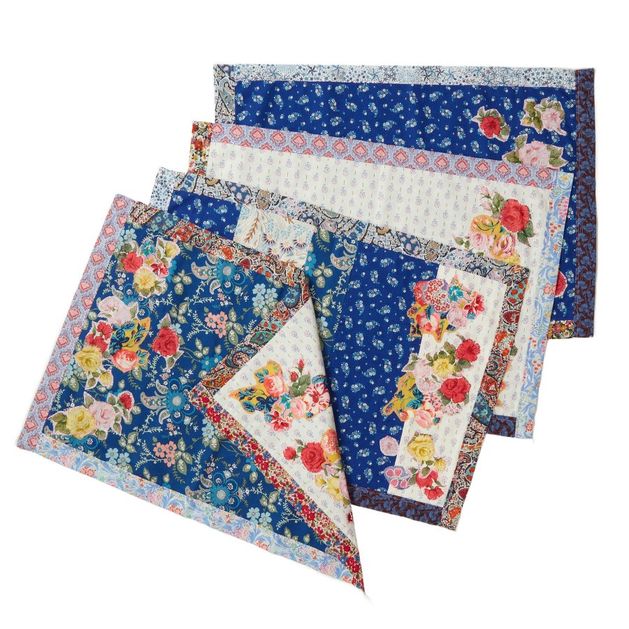 Michelle Kim Patchwork Placemats - Pamona Ramona 5 Hot