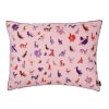 Kissweh Embroidered Pillow - Birds Pink Wholesale