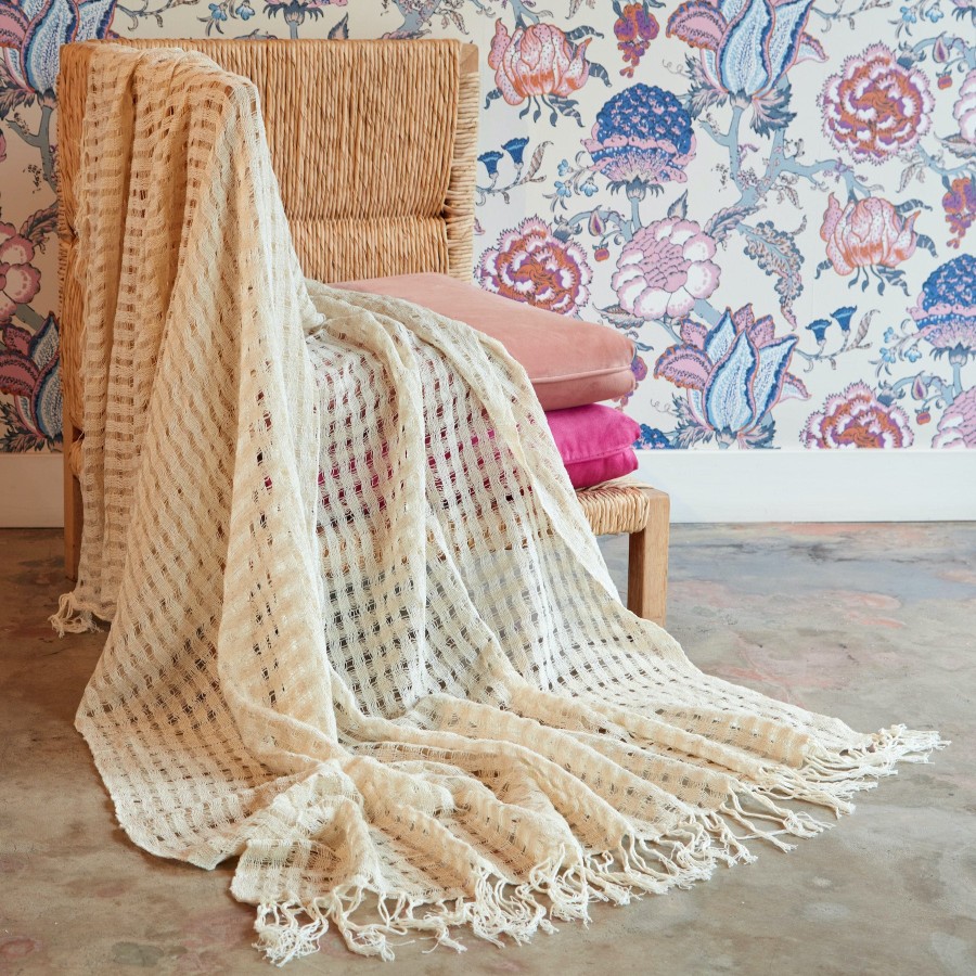 Mexchic Wabi Sabi Blanket - Natural Best