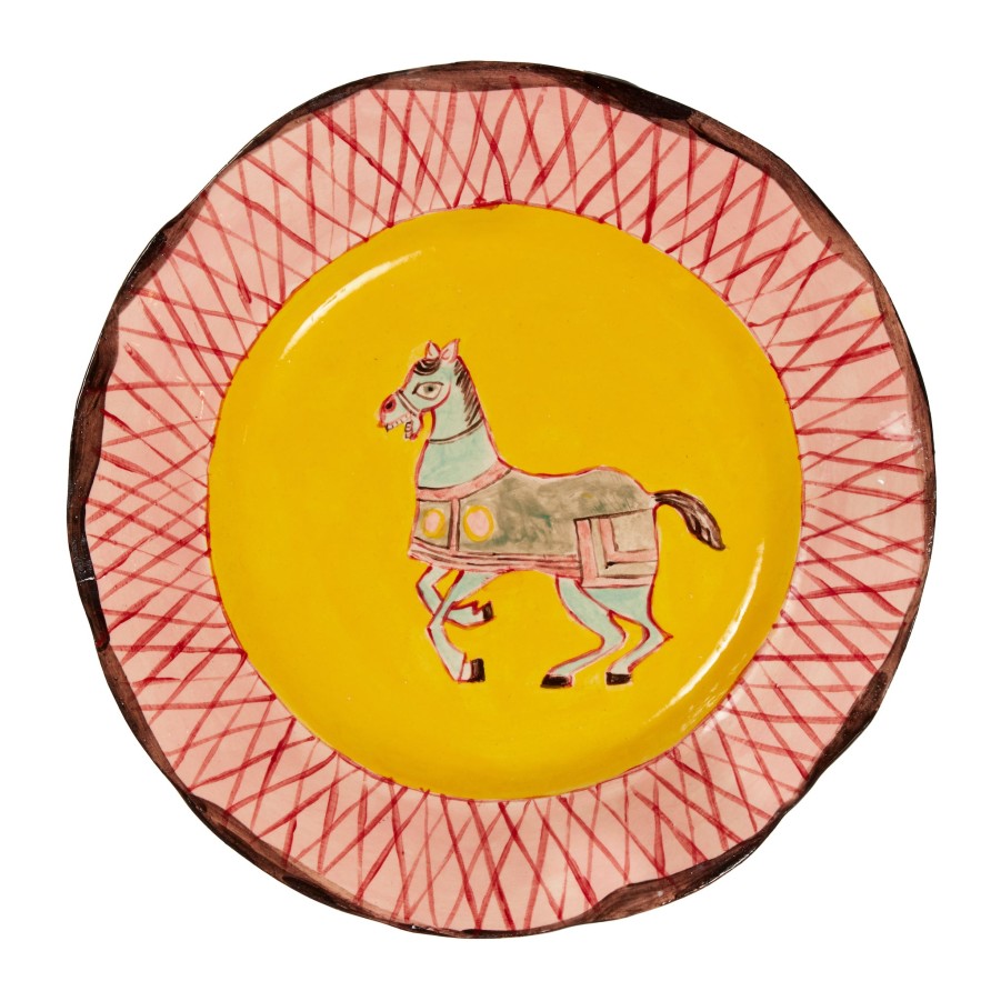 Claudia Rankin Carnival Horse Plate Clearance