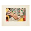 Rarities Henri Matisse Color Plate - Nu Sur La Chaise Longue Jaune Clearance