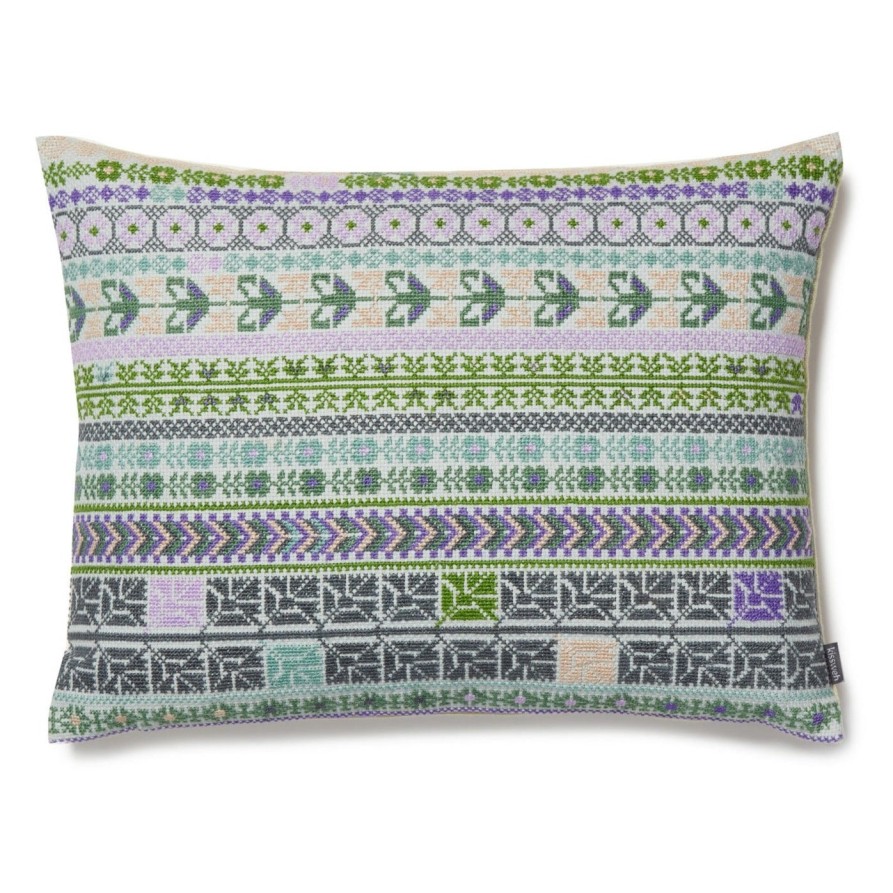 Kissweh Embroidered Pillow - Lilac Rasha Best