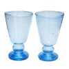 Malaika Sultan Wine Glasses - Blue Hot