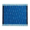 Gregory Parkinson Surround Ikat Placemats - Zig Zag Ocean Blue New