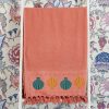 Malaika Seashell Towel - Golden Aqua Terracotta Online