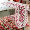 Rarities Crochet Table Cover - Fuchsia Clearance