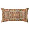 Kissweh Embroidered Pillow - Yasmin Coral & Olive Online