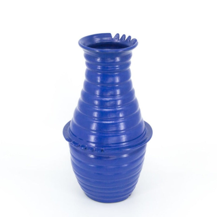 Mestiz Panal Vase - Cobalt New