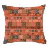 Kissweh Embroidered Pillow - Malak Chocolate Best