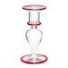 Malaika Lotus Candleholder - Red Online