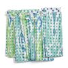 Gregory Parkinson Surround Ikat Napkins - Iced Turquoise Leaf Hot