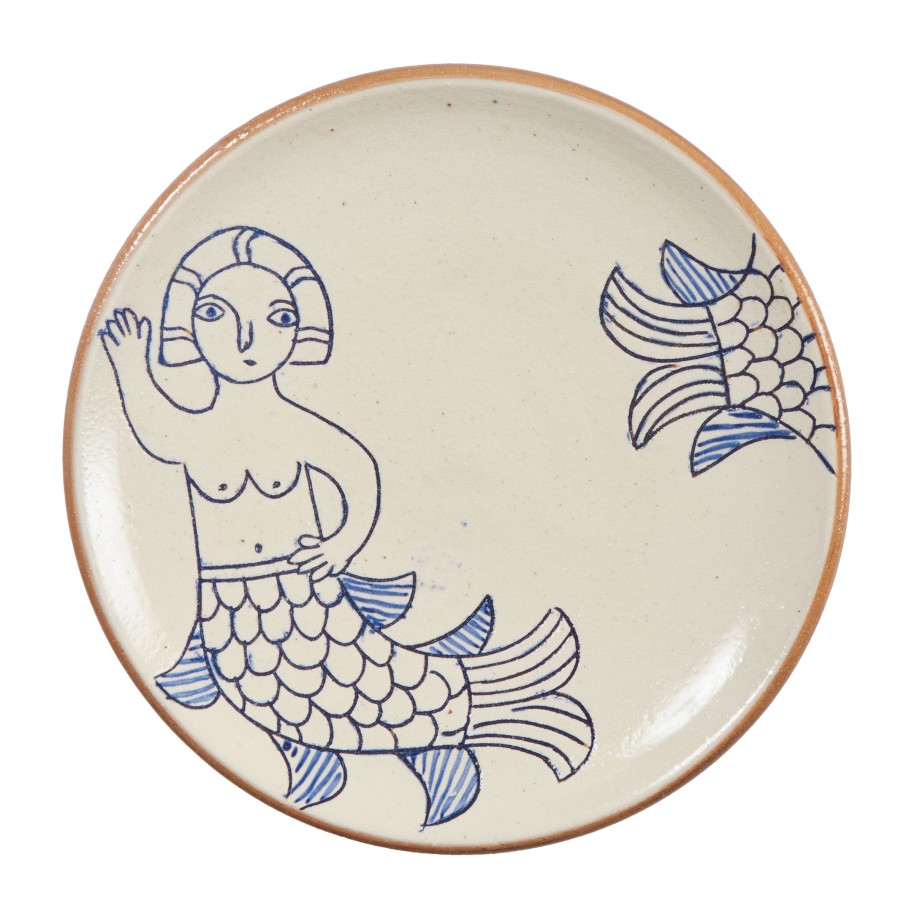 Malaika Sea Bride Dinner Plate - Blue Best